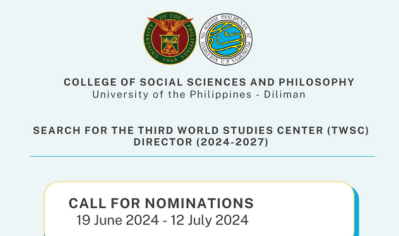 SEARCH FOR THE THIRD WORLD STUDIES CENTER (TWSC) DIRECTOR (2024-2027)
