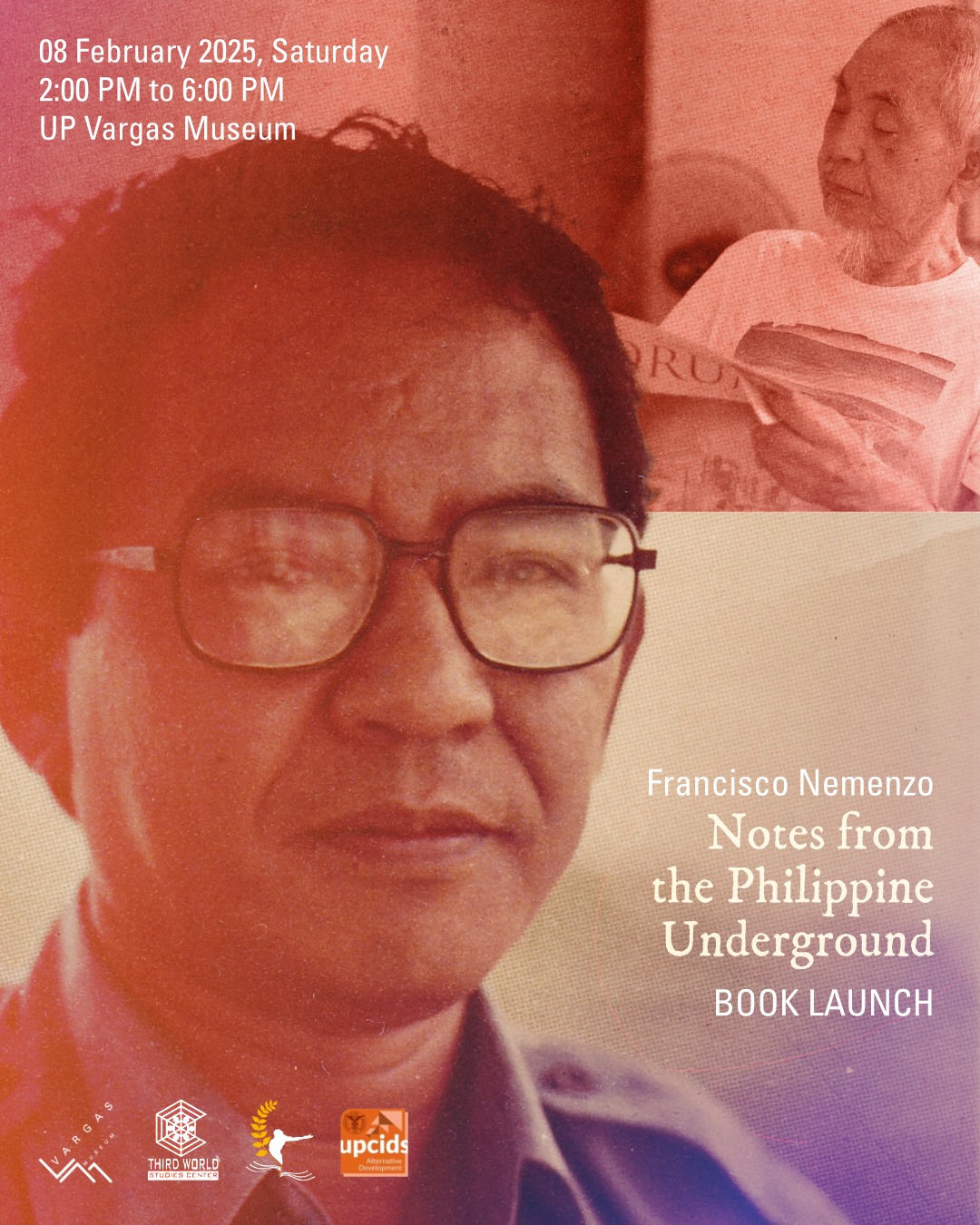 Book Launch: Francisco Nemenzo’s Notes from the Philippine Underground