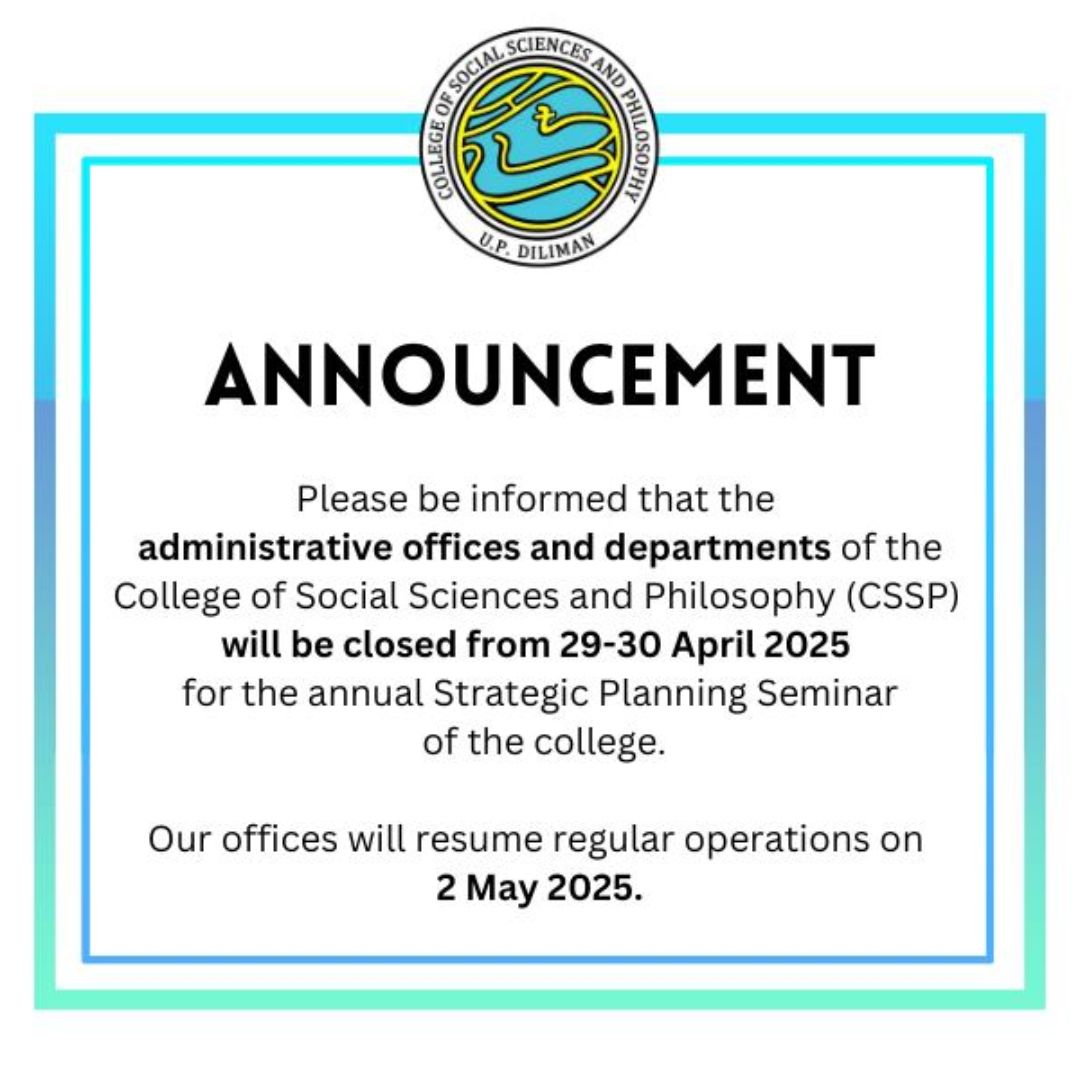 2025 CSSP Strategic Planning Seminar